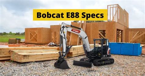 e88 excavator specs